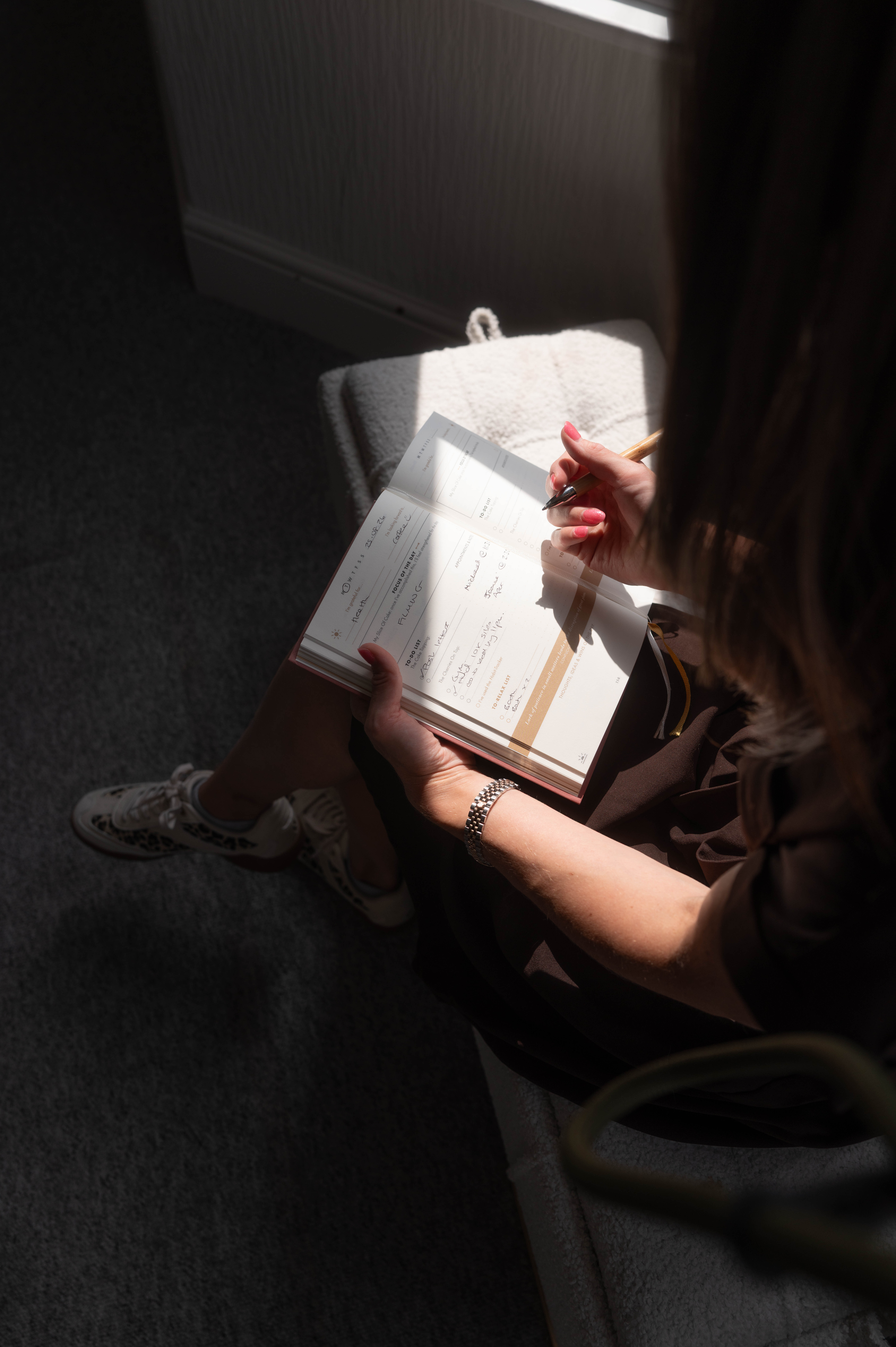 Notebook and planning notes